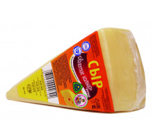 Сыр полутвердый Золотое кольцо 45% фасованный в в/у ~ 300 гр. ВМК цена за кг - 1175 руб.