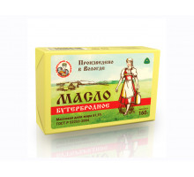 Масло сливочное Бутербродное 61,5% 160 гр в пачке ВМК