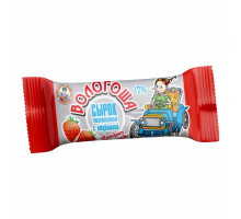 Сырок глазированный «Вологоша» с клубникой 12% 30 гр