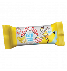 Сырок глазированный «Вологоша» с бананом 12% 30 гр