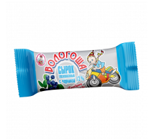 Сырок глазированный «Вологоша» с черникой 12% 30 гр