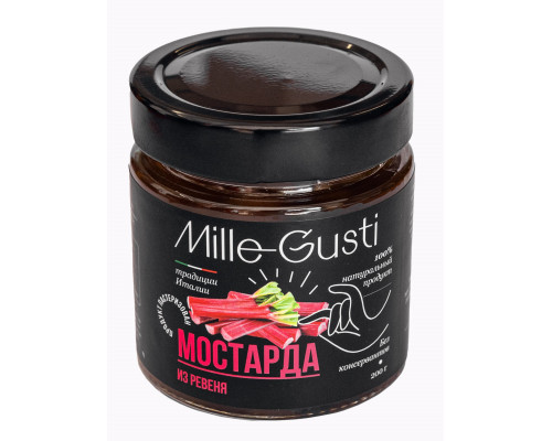 Начинка овощная "Мостарда" из ревеня 200 гр